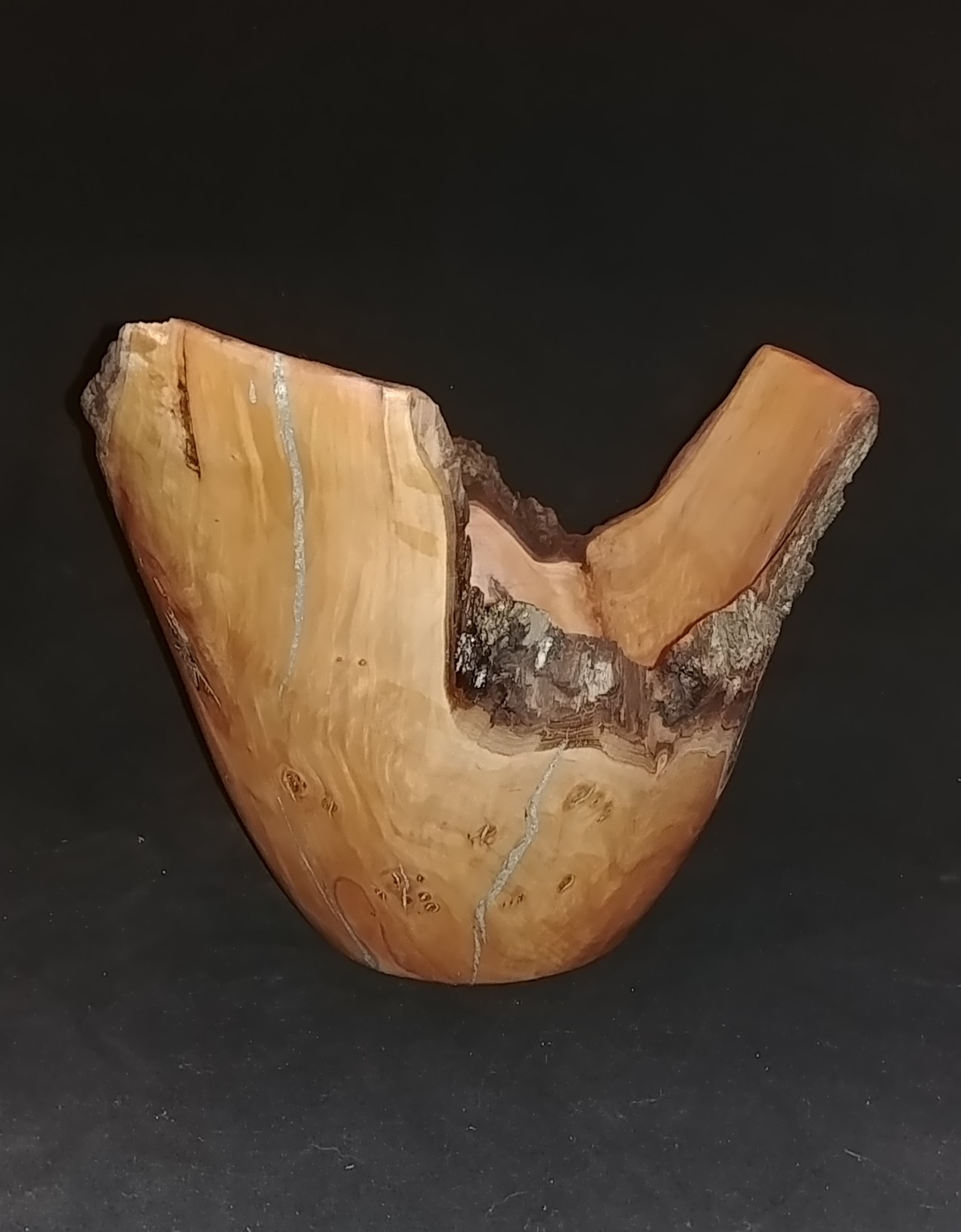 Natural Edge Pear Bowl